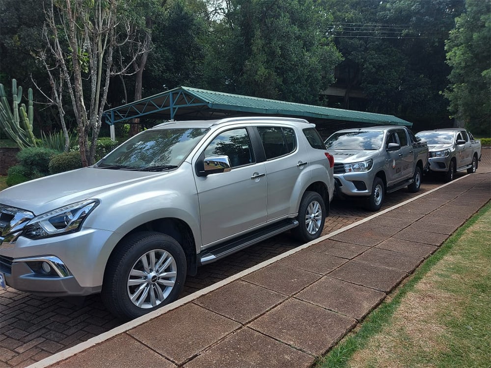 KEPHIS Officially Commissioned Three New Vehicles at the Headquarters